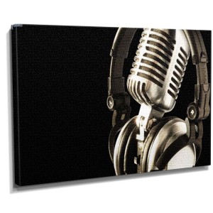 Kulaklık Canvas Tablo