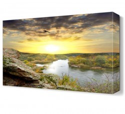 Güneşin Doğuşu Canvas Tablo (1)