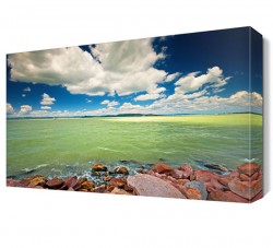 Gökyüzü ve Deniz Manzarası Canvas Tablo