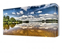 Deniz ve Gökyüzü Manzarası Canvas Tablo (1)