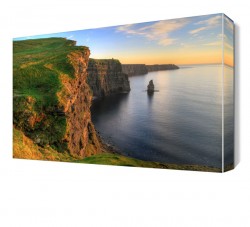 Dağ ve Deniz Manzarası Canvas Tablo