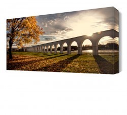 Manzara Ağaç Canvas Tablo (1)