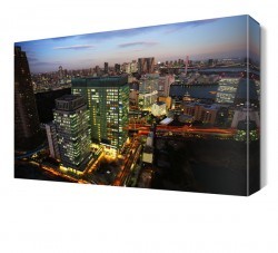 Renkli Şehir Canvas Tablo (1)