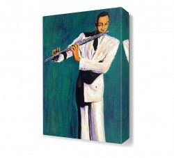 Yan Flüt Canvas Tablo (1)