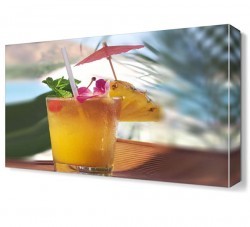 Şemsiyeli İçecek Tablosu Canvas Tablo (1)