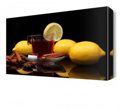 Tarçın ve Limon Canvas Tablo