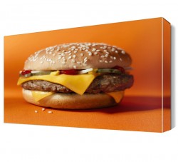 Hamburger Canvas Tablo