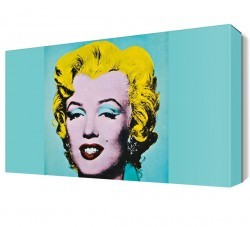Marilyn Monroe Pop Art Canvas Tablo (1)