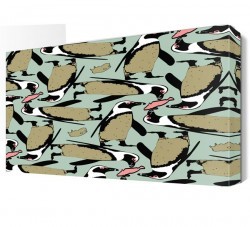 Pop Art Penguen Canvas Tablo (1)