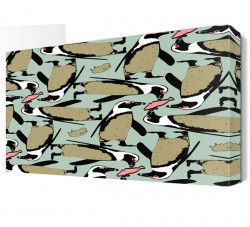 Pop Art Penguen Canvas Tablo