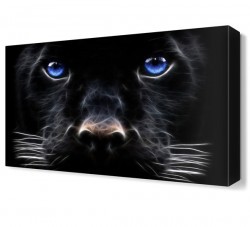 Siyah Köpek Canvas Tablo (1)