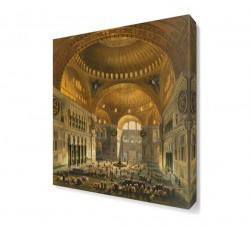 Ayasofya Cami İçi Canvas Tablo (1)
