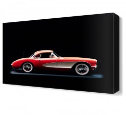 Chevrolet Corvette Canvas Tablo