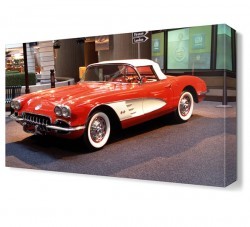 Chevrolet Corvette Canvas Tablo (1)