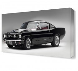 1965 Mustang Fastback Canvas Tablo (1)