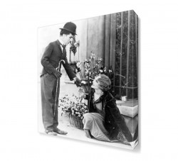 City Lights Charlie Chaplin Canvas Tablo
