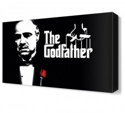 The Godfather Canvas Tablo