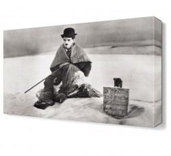 Charlie Chaplin2 Canvas Tablo (1)