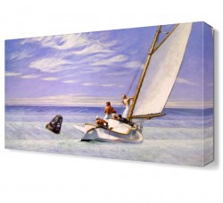 Dalgalarla Mücadele Canvas Tablo