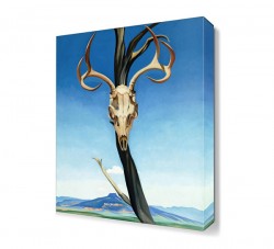 Georgia O Keeffe Kuru Kafa Canvas Tablo