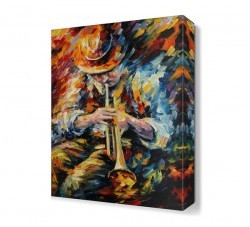 Müzisyen Yağlı Boya Canvas Tablo (1)