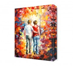 Genç Aşıklar Canvas Tablo (1)