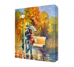 Romantik Aşıklar Canvas Tablo
