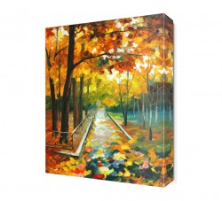 Yanlızlar Yolu Canvas Tablo