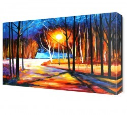 Batan Güneş2 Canvas Tablo (1)