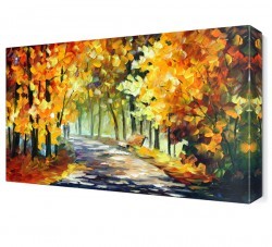 Yürüyen Aşıklar Canvas Tablo (1)