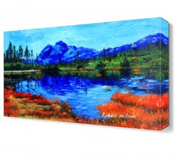 Shuksan Dağları Canvas Tablo