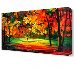 Yalnız Dönüş Canvas Tablo