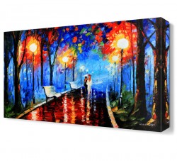 Beyazlı Kadın2 Canvas Tablo