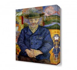 Van Gogh Père Tanguy Canvas Tablo (1)