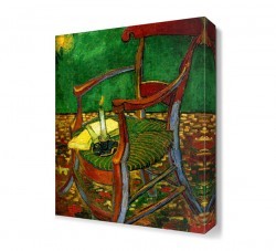 Sandalyadeki Mum Canvas Tablo (1)