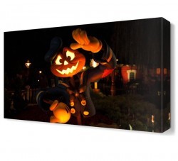 Balkabağı Kafası Canvas Tablo (1)