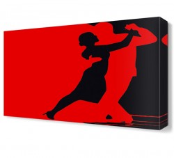 Kırmızı Tango Canvas Tablo