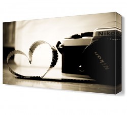 Fotoğraf Makinası Canvas Tablo (1)