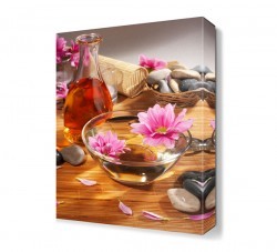 Çiçek Yağı Canvas Tablo (1)
