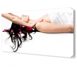 Masaj Bakımı Canvas Tablo