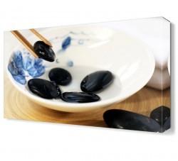 Masaj Bakım Taşları Canvas Tablo (1)
