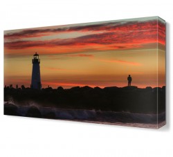 Deniz Feneri Gün Batımı Tablosu