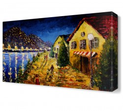 Sahil Kenarı Ev Tablosu