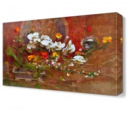 Saksıdaki Orkide Tablosu (1)