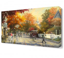 Cadde ve At Arabası Tablosu