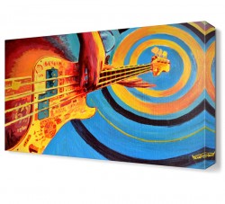 Renkli Gitar Tablosu