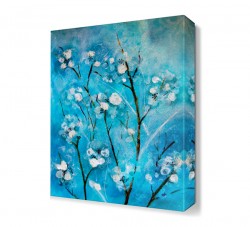 Daldaki Beyaz Güller Tablosu