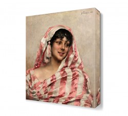 Gülümseyen Kadın Tablosu