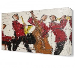 Kırmızı Müzisyenler Tablosu