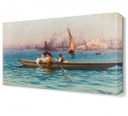 Kayıktaki Kadınlar Tablosu